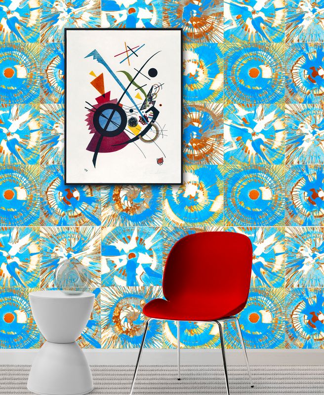 Spin Art Wallpaper