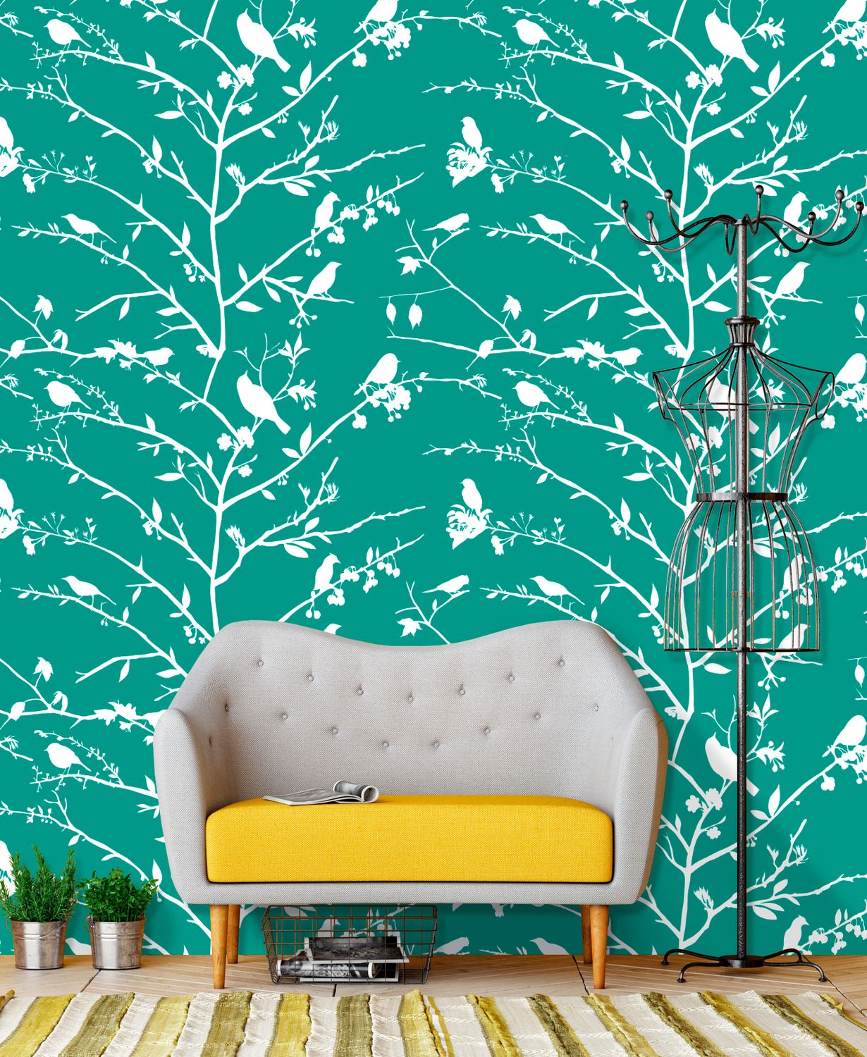 Woodland Shadows Wallpaper