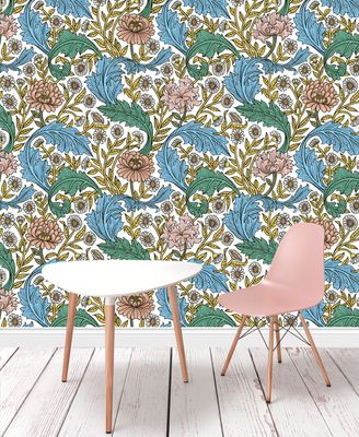 Floral Symphony Wallpaper