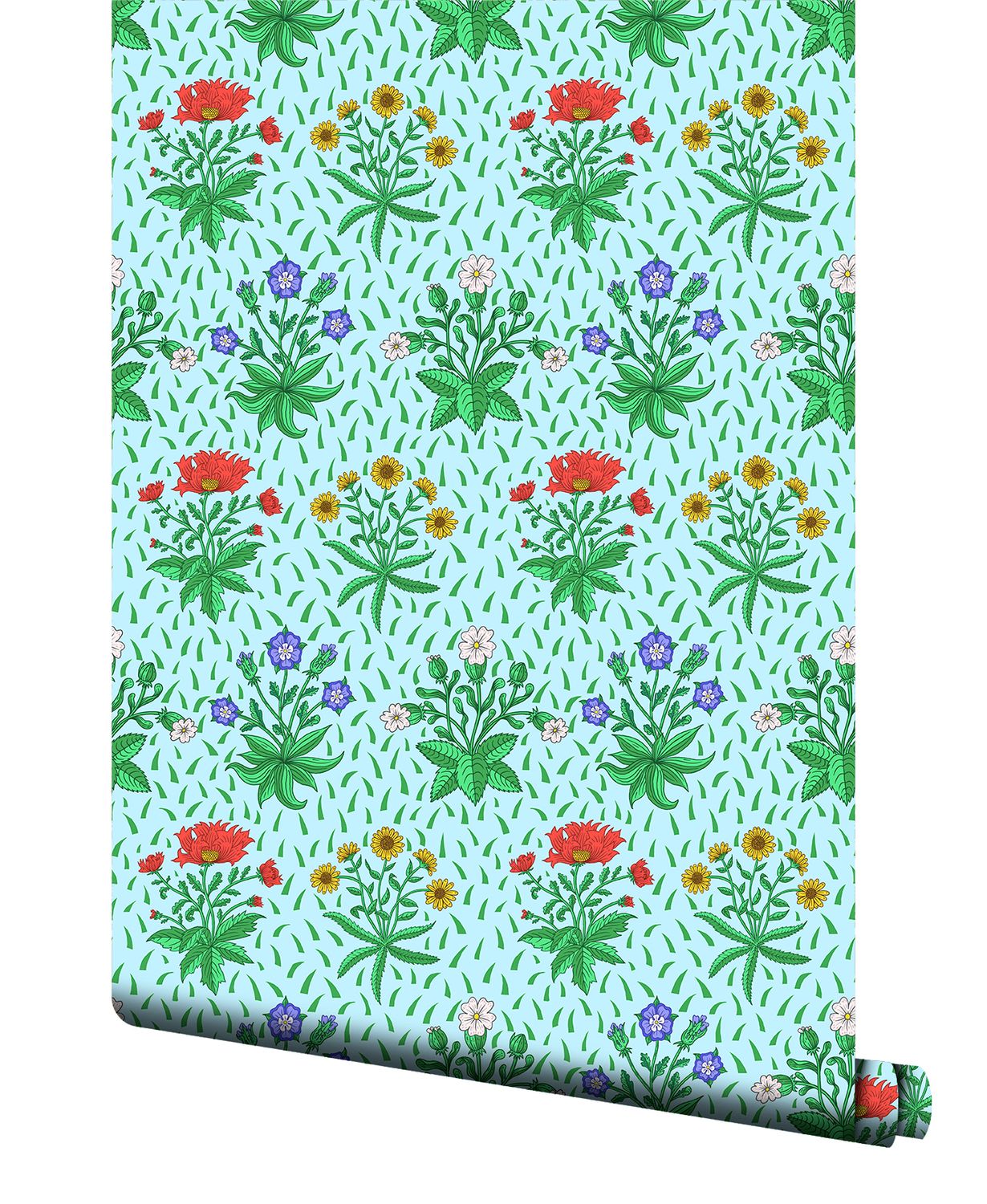 Millefleur Garden Wallpaper