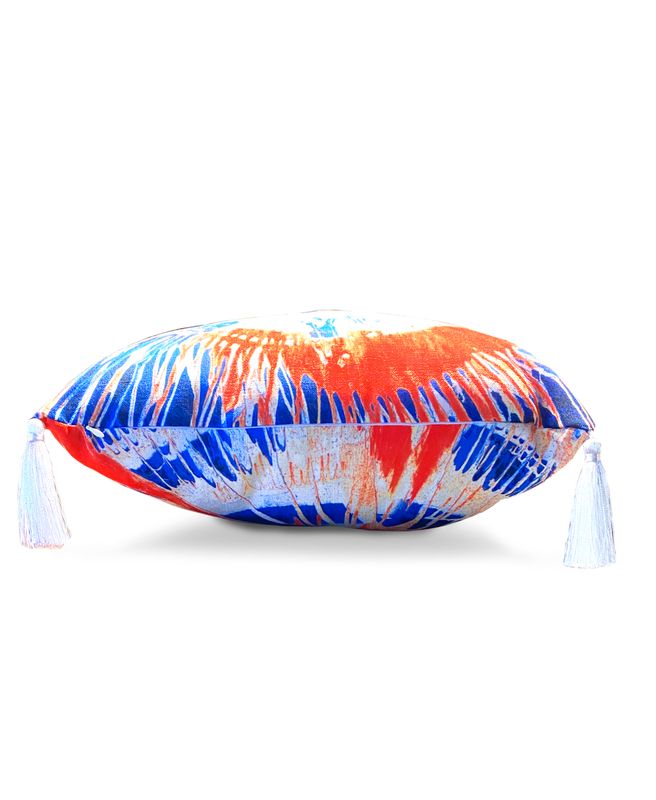 Spin Art Throw Pillow