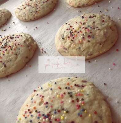 Birthday Cake Sugar Cookies