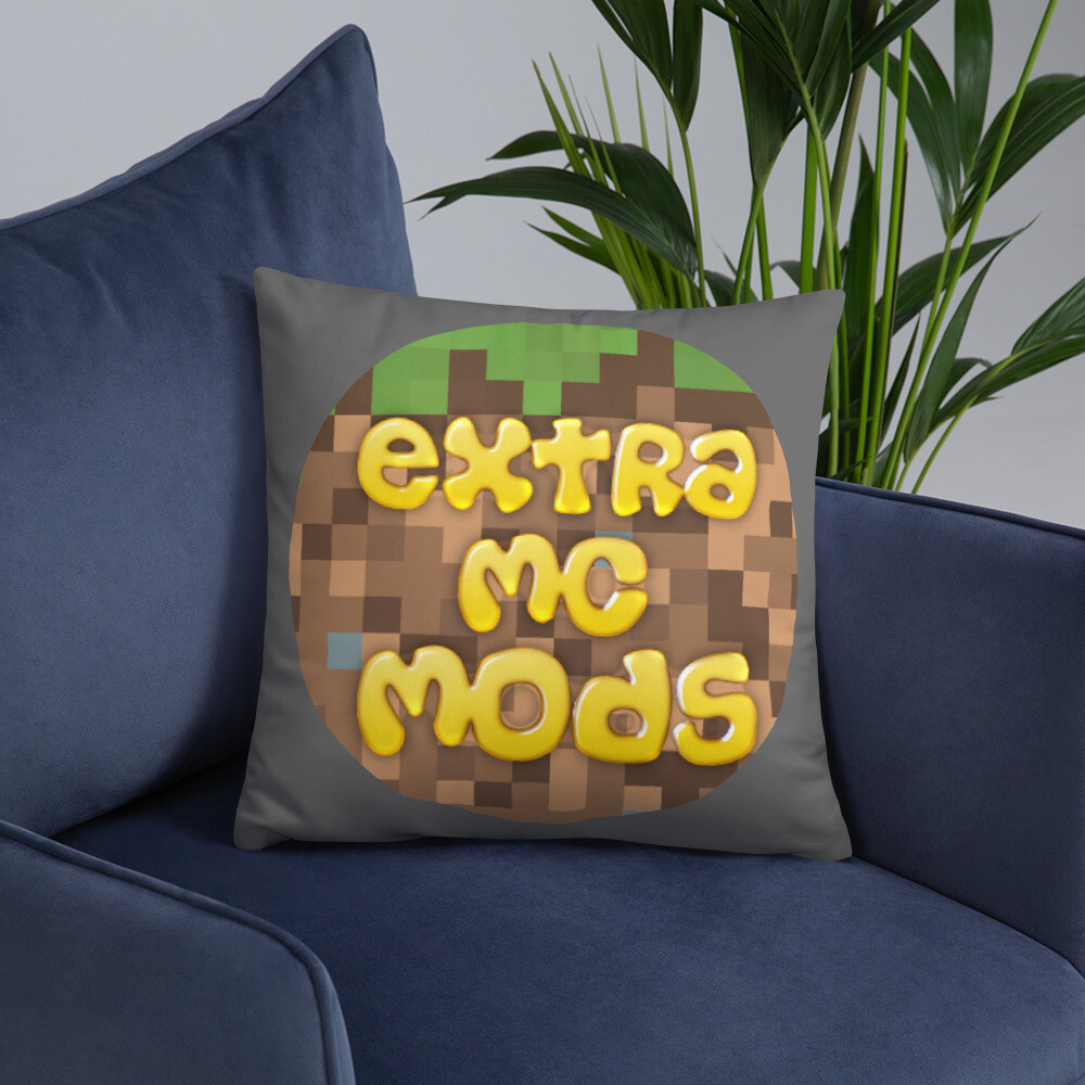 ExtraMCMods Themed Pillow