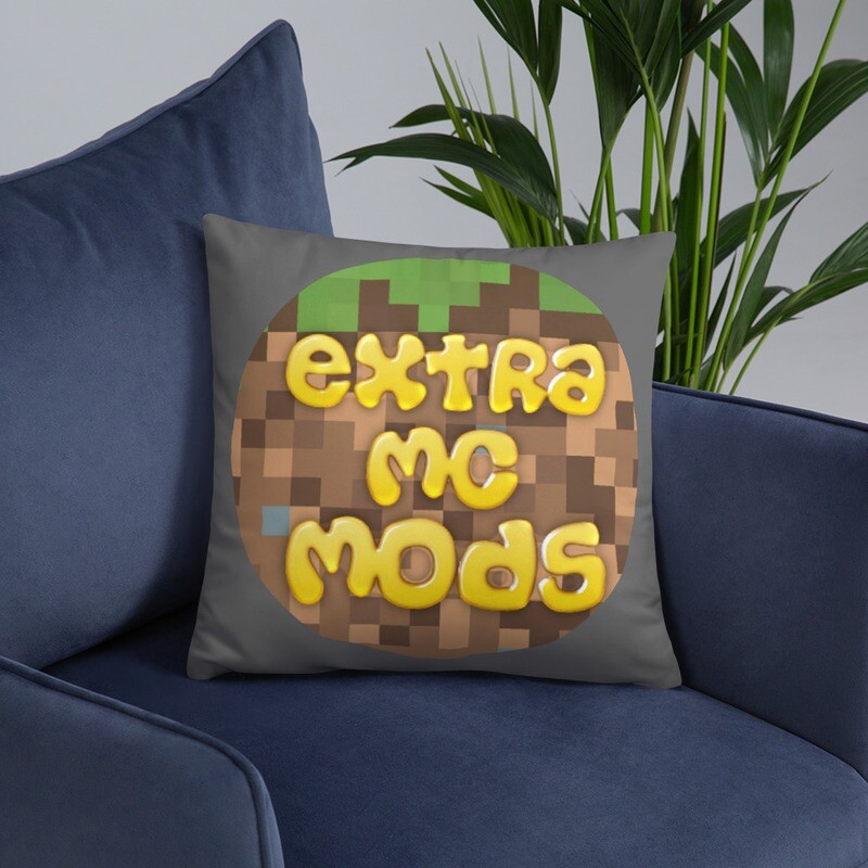 ExtraMCMods Themed Pillow