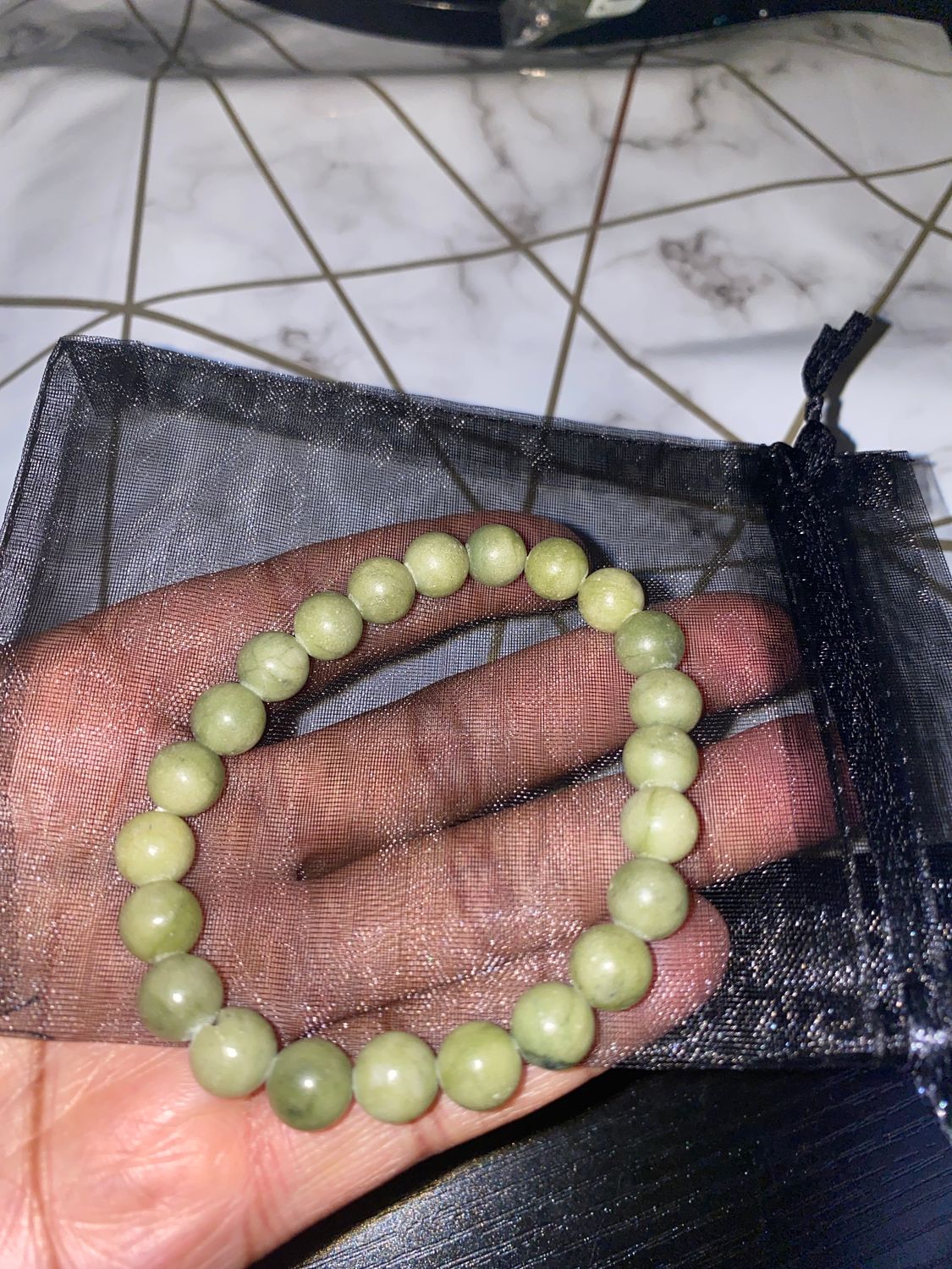 Jade bracelet