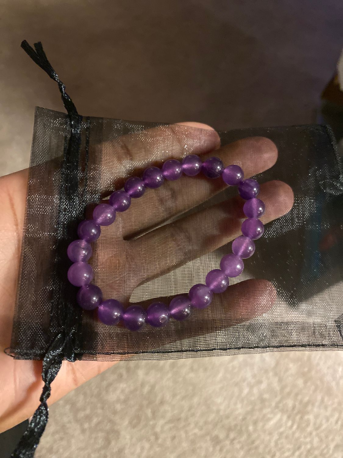 Amethyst bracelet