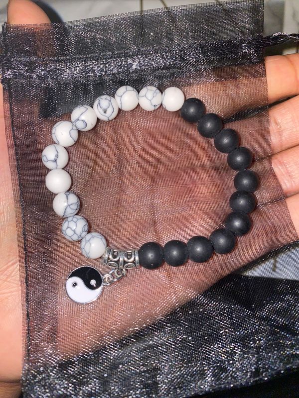 Yin yang bracelet