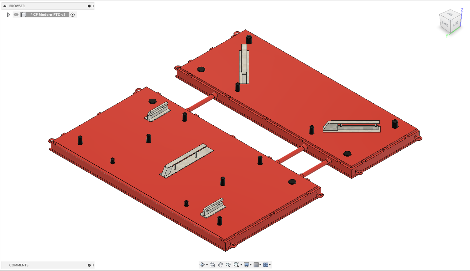 Z Scale CP PTC Locomotive Antenna Style 1