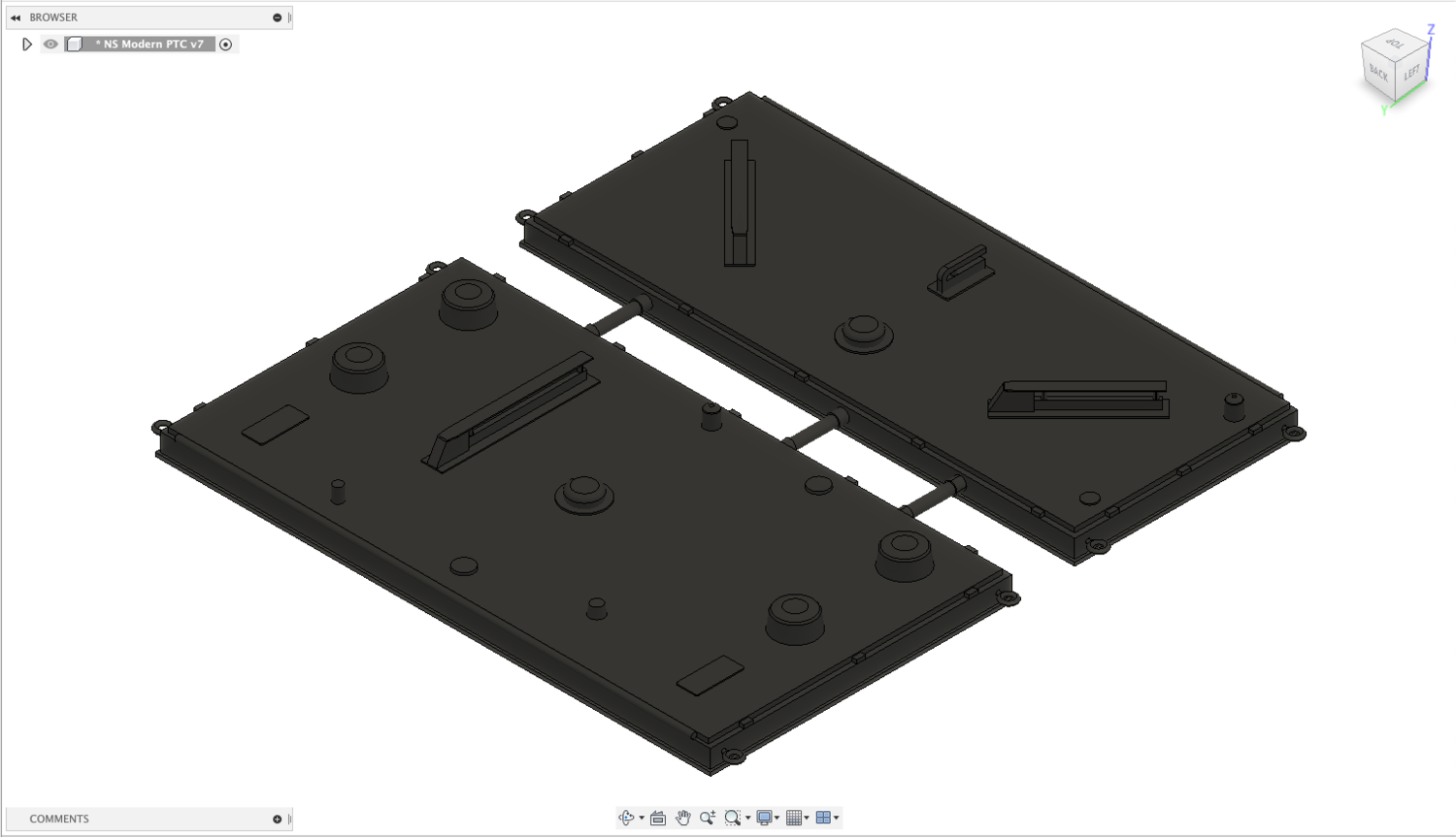 S Scale Norfolk Southern PTC Locomotive Antenna Style 1