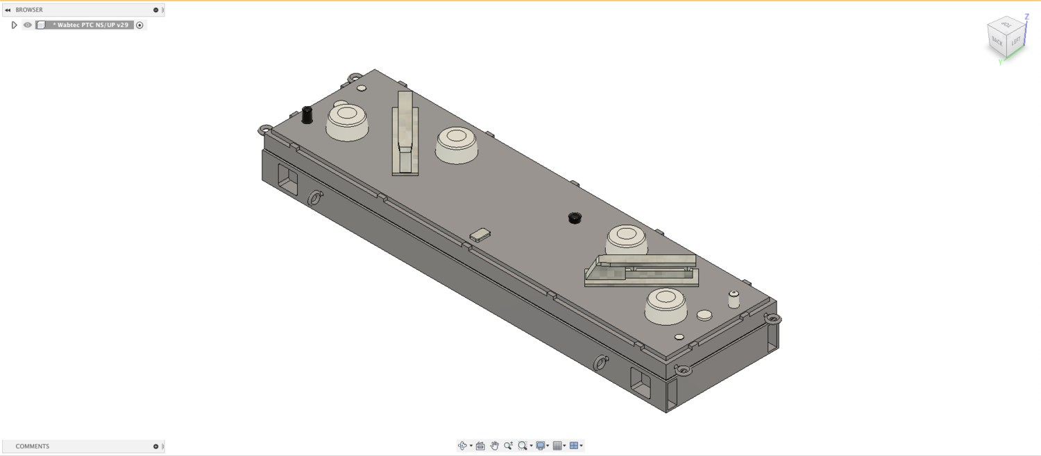 1:32 Scale Wabtec PTC Locomotive Antenna Style 1