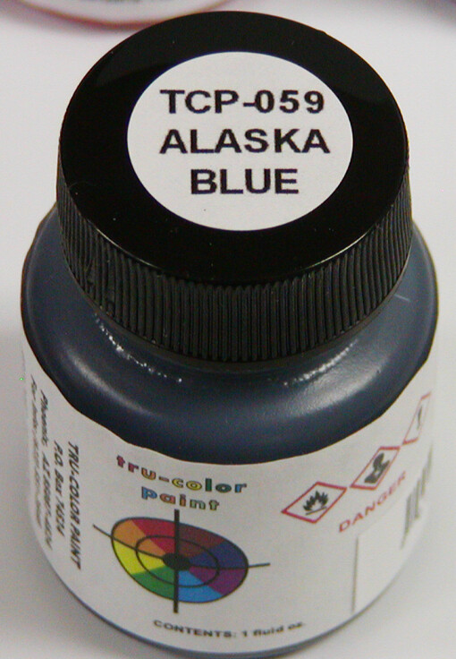 Tru-Color Alaska Railroad Blue 1 Ounce Tru-Color Alaska Railroad Blue 1 Ounce