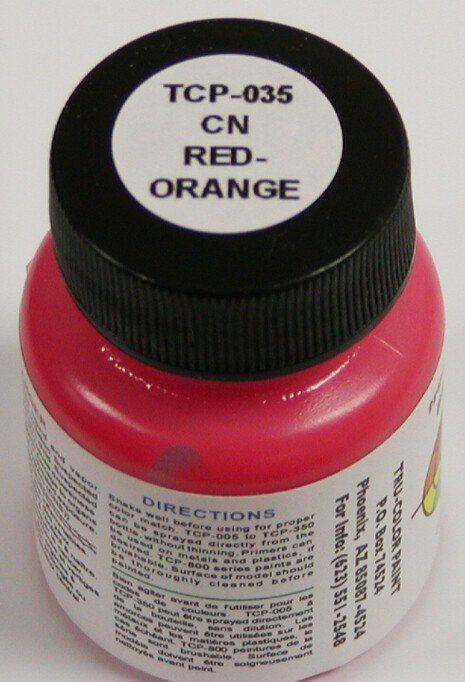 Tru-Color Canadian National Red-Orange 1 Ounce