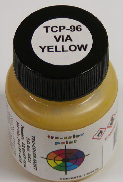 Tru-Color VIA Rail Yellow 1 Ounce