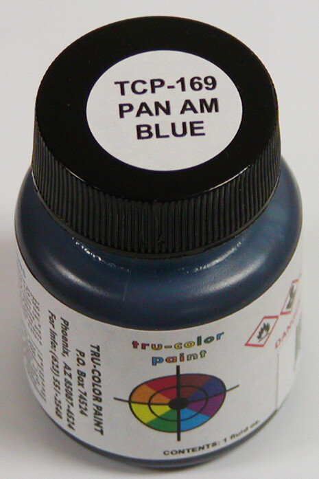 Tru-Color Pan Am Blue 1 Ounce