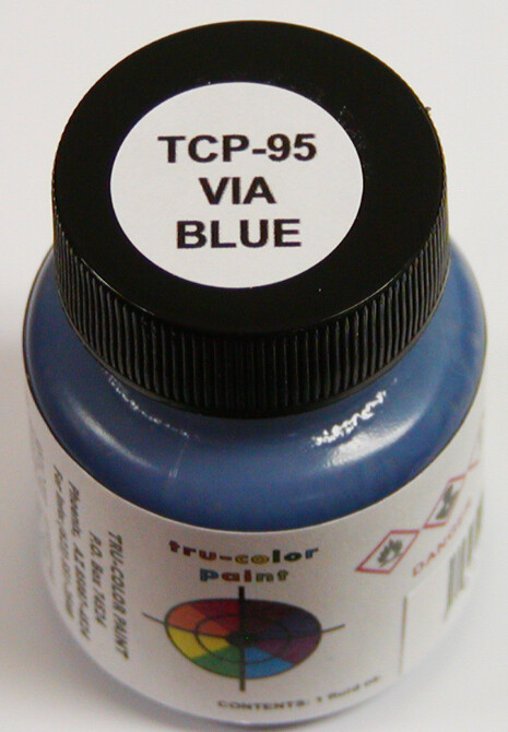 Tru-Color VIA Rail Blue 1 Ounce
