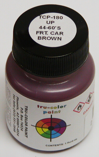Tru-Color Union Pacific Freight Car Brown 1 Ounce