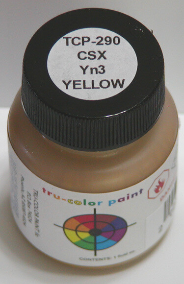 Tru-Color CSX YN3 Yellow 1 Ounce