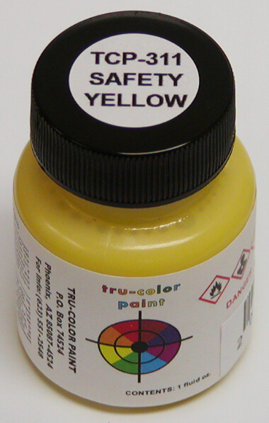 Tru-Color Safety Yellow 1 Ounce