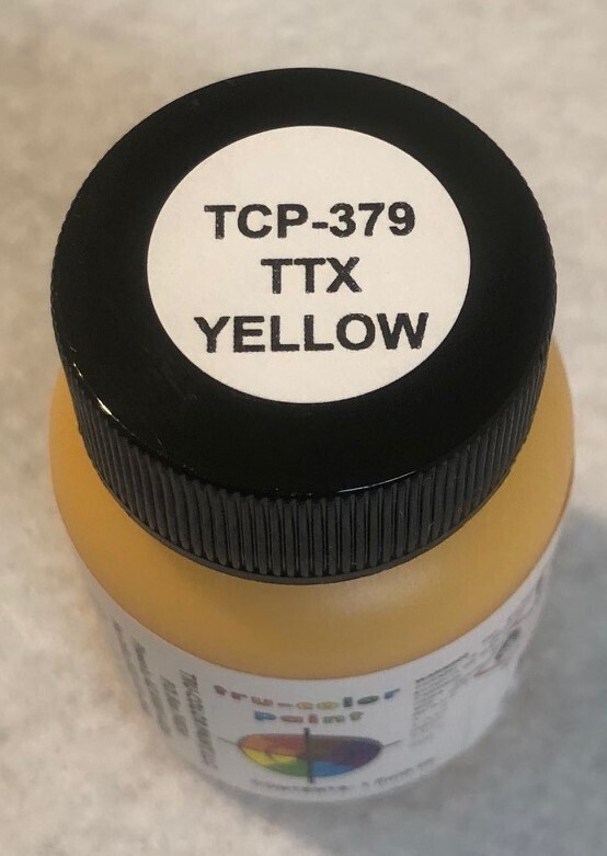 Tru-Color TTX Leasing Yellow 1 Ounce