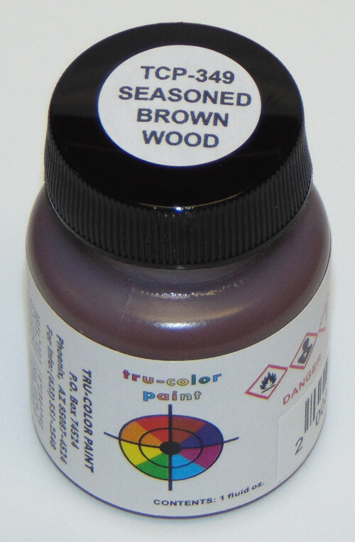 Tru-Color Seasoned Brown Wood 1 Ounce