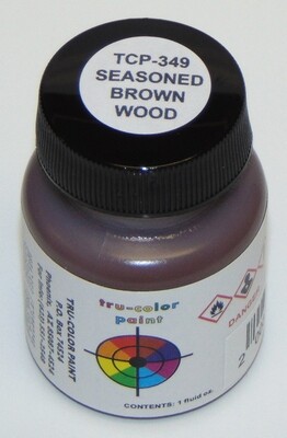 Tru-Color Seasoned Brown Wood 1 Ounce