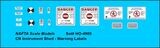 HO Scale CN Bungalow Decal Set #1