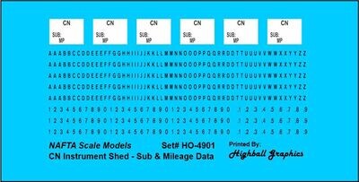 1:32 Scale CN Bungalow Decal Set #2