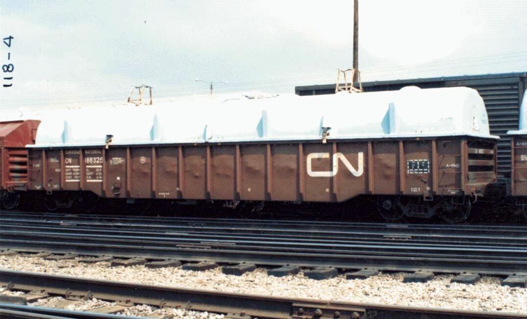 HO 52&#39; 6&quot; Gondola CN Style #1 Ecofab Cover