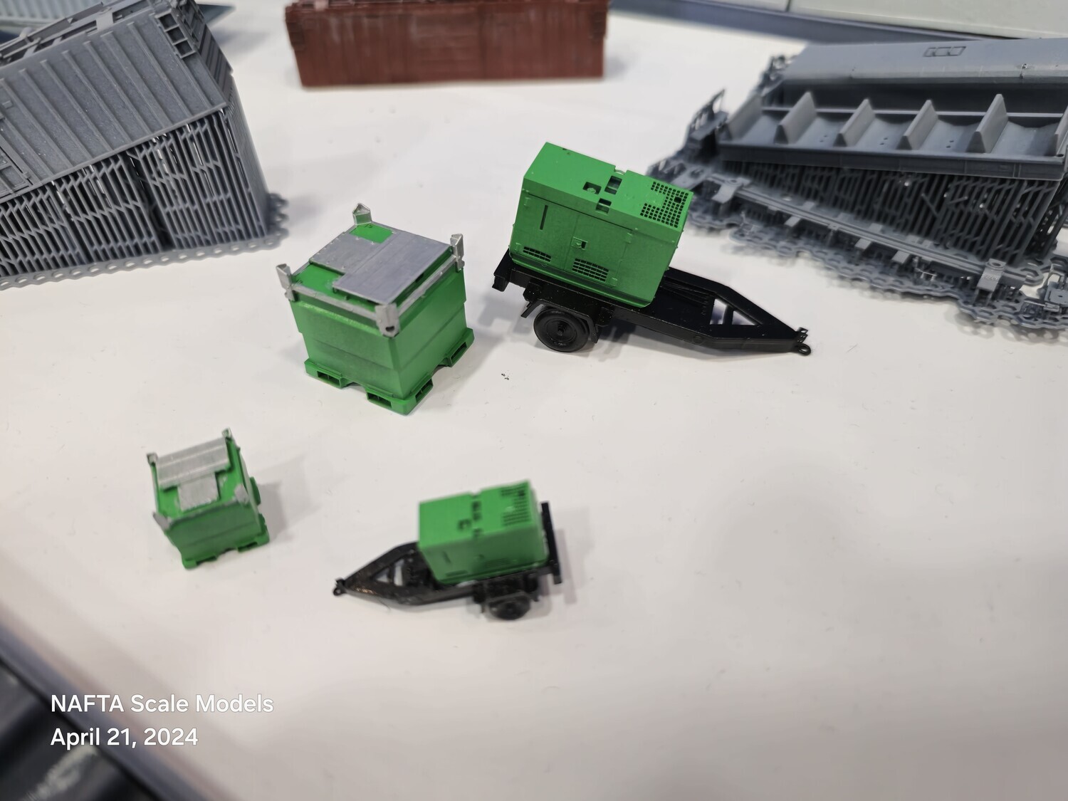 N Scale 20KW Whisperwatt Diesel Generator