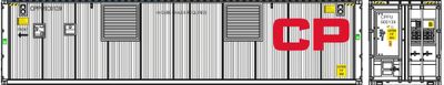HO CP 40' Genset Container Version 3