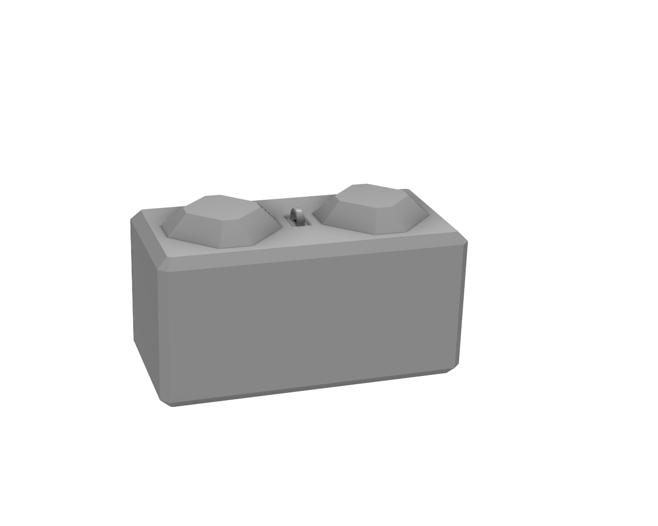 N Scale Mega Blocks Octagon Connectors