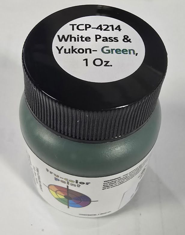 Tru-Color White Pass and Yukon Green 1 Ounce