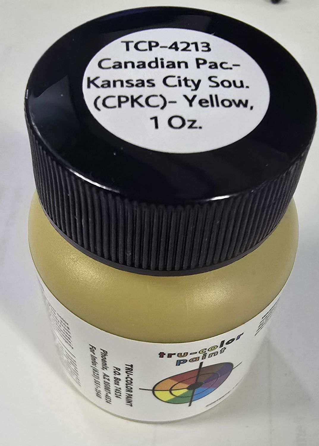 Tru-Color CPKC Yellow 1 Ounce