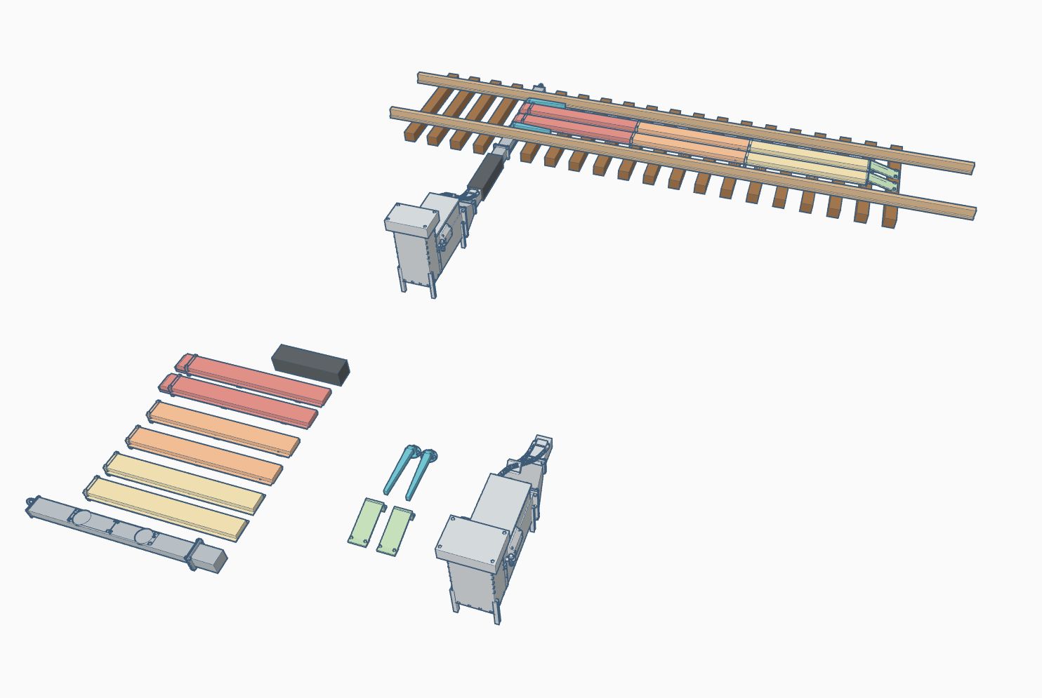 N Scale Hovey/Thermon HellFire 400 Regular Profile Switch Heater Set