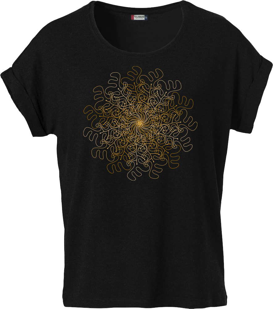 Lady Shirt "Kraftblume"
Gold Edition