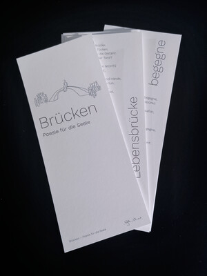 Poesie-Karten-Set "Brücken"