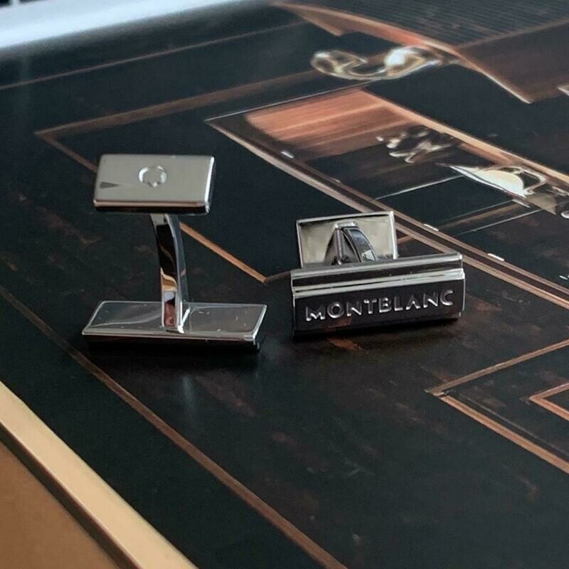 MANCUERNAS / CUFFLINKS MONTBLANC SARTORIAL  SILVER