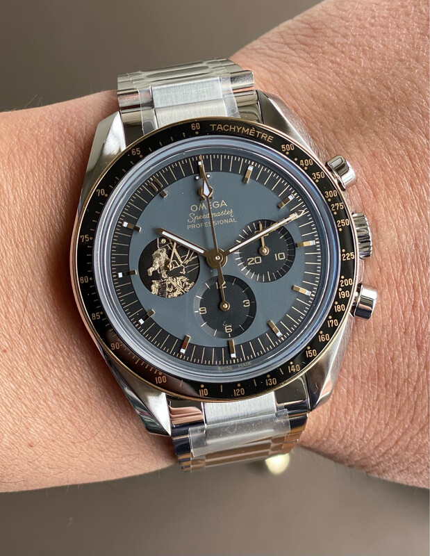 OMEGA SPEEDMASTER CO AXIAL MASTER CHRONOMETER CHRONOGRAPH 42 MM APOLLO 11 50TH ANNIVERSARY