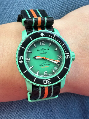 BLANCPAIN &amp; SWATCH COLLABORATION - FIFTY FATHOMS (BAJO PEDIDO)