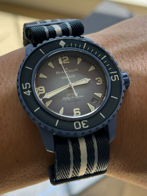 BLANCPAIN &amp; SWATCH COLLABORATION - FIFTY FATHOMS