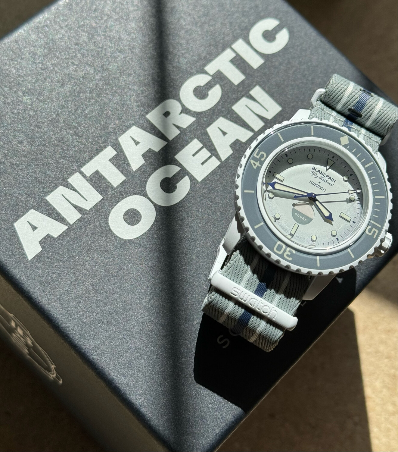 BLANCPAIN &amp; SWATCH COLLABORATION - FIFTY FATHOMS