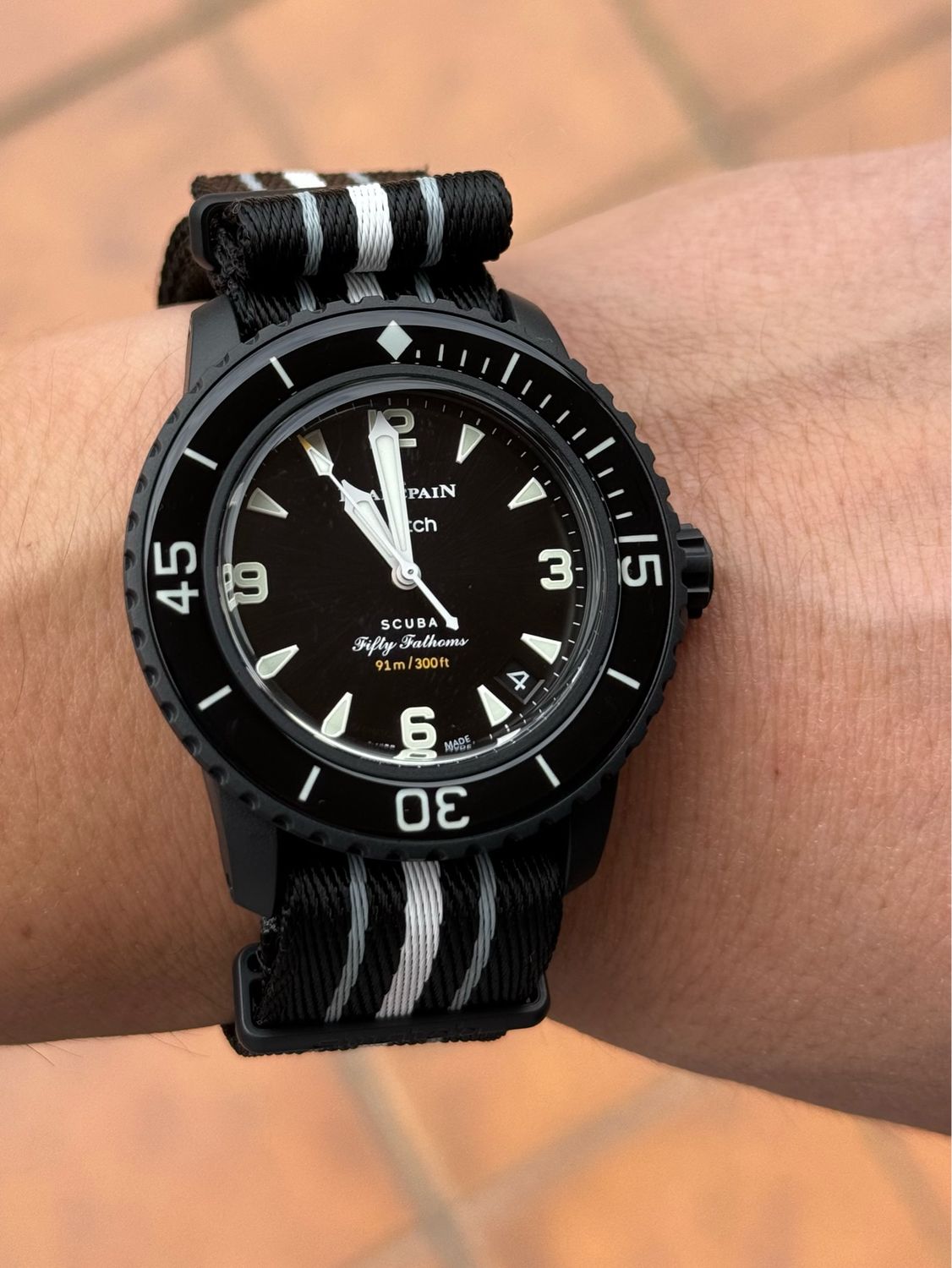 BLANCPAIN &amp; SWATCH COLLABORATION - FIFTY FATHOMS