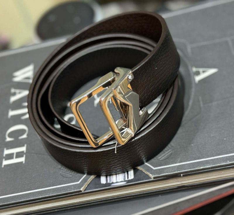 CINTURÓN MONTBLANC - LEATHER BELT REVERSIBLE 35MM