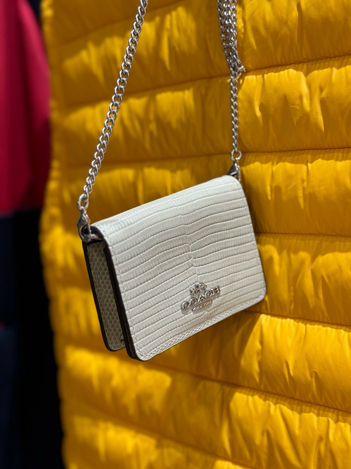 TARJETERO COACH SMALL CON COLGANTE