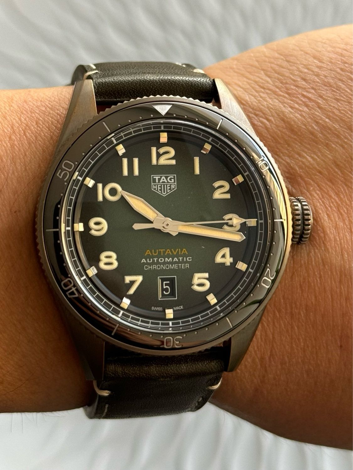 RELOJ TAG HEUER AUTAVIA BRONZE (BAJO PEDIDO)