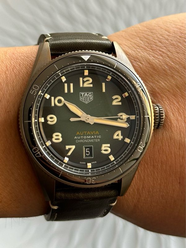 RELOJ TAG HEUER AUTAVIA BRONZE (BAJO PEDIDO)