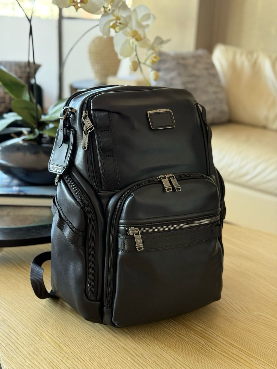 MALETA TUMI ALPHA BRAVO LEATHER