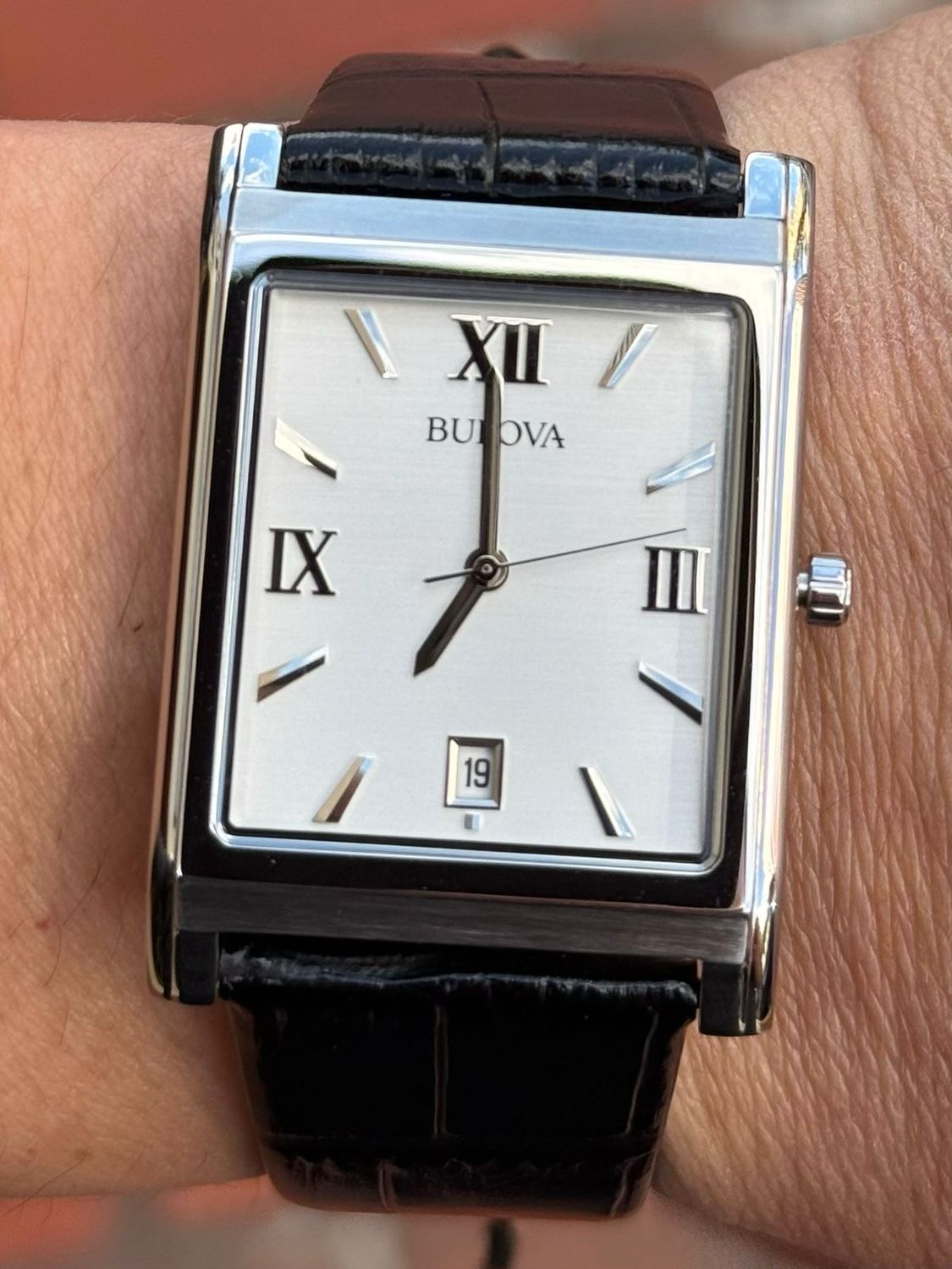 RELOJ BULOVA RECTANGULAR