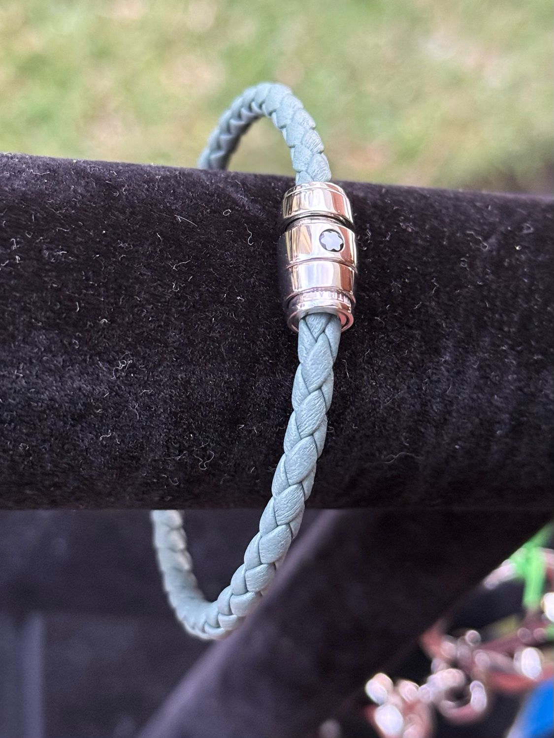 PULSERA MONTBLANC STEEL / LEATHER