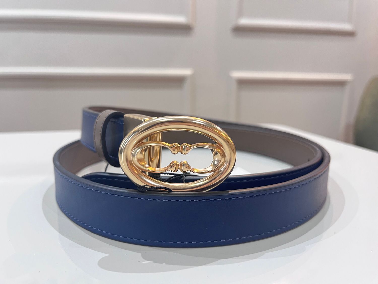 CINTURÓN COACH REVERSIBLE